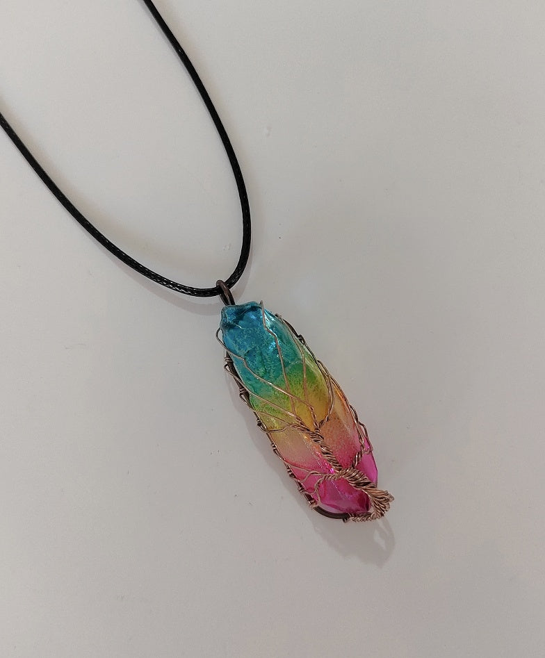 Tree of Life Crystal Pendant Necklace – Fashion Jewelry for Women