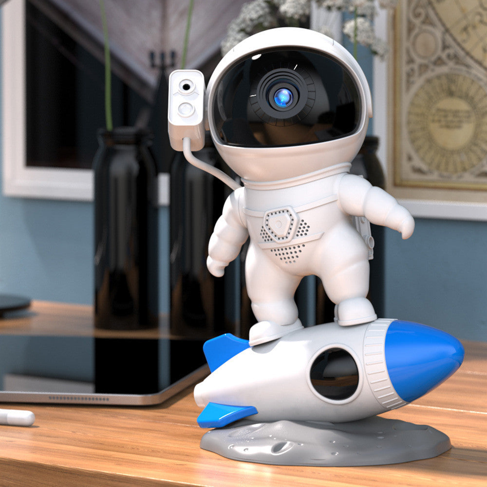 Rocket Astronaut Galaxy Projector – Starry Sky Night Light Gift | Blazzon Gift Store