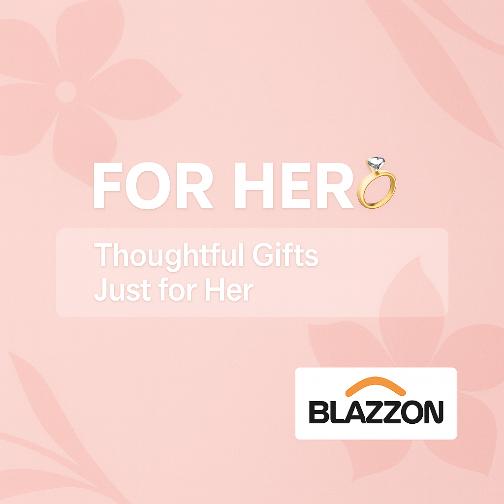For Her 💍 – Jewelry &amp; Elegant Gifts Collection | Blazzon Gift Store