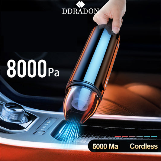 Blazzon TurboClean Car Vacuum – 8000Pa Wireless Suction