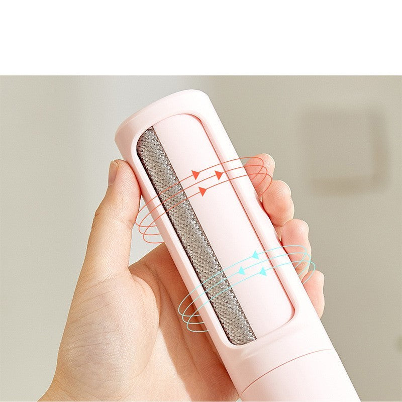 2-in-1 Reusable Pet Hair Removal Brush & Lint Roller – Self-Cleaning & Eco-Friendly