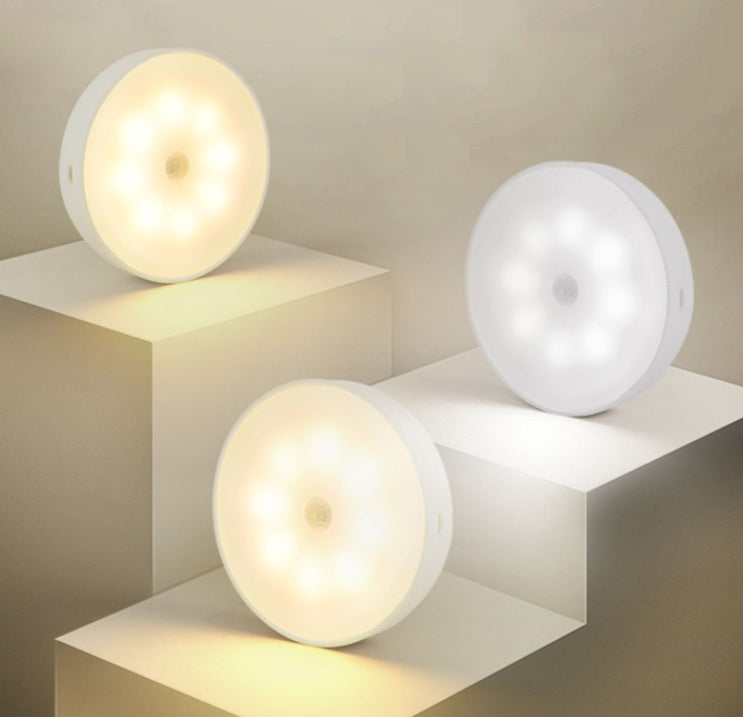 Blazzon GlowSense Motion Sensor Puck Light – USB LED
