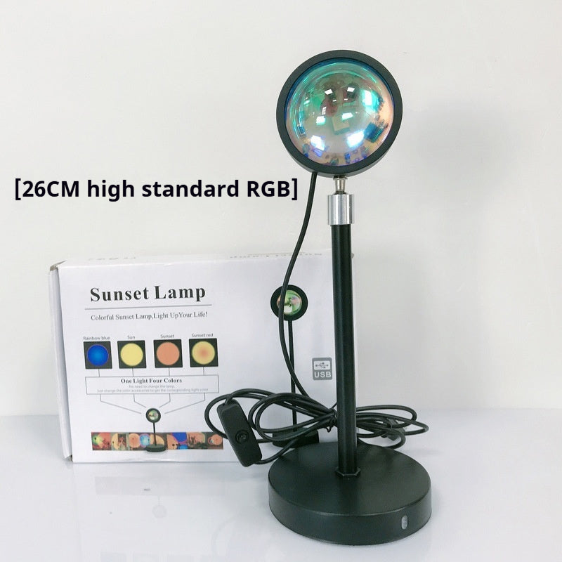 Sunset Projection Lamp – APP 24KEY USB Remote Control