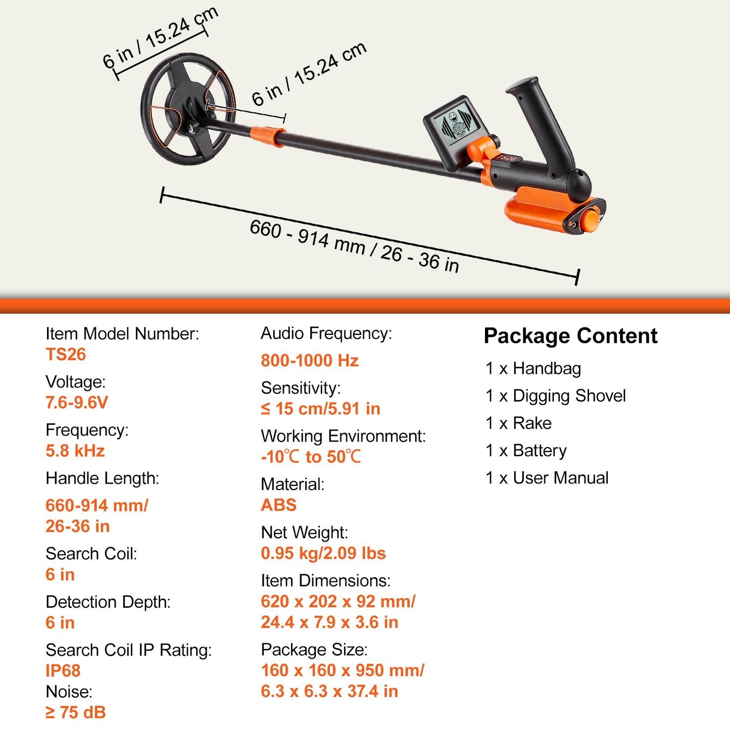 Kids' Metal Detector – Adjustable Waterproof Treasure Hunting Toy with LCD