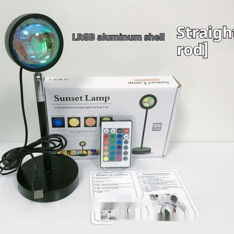 Sunset Projection Lamp – APP 24KEY USB Remote Control