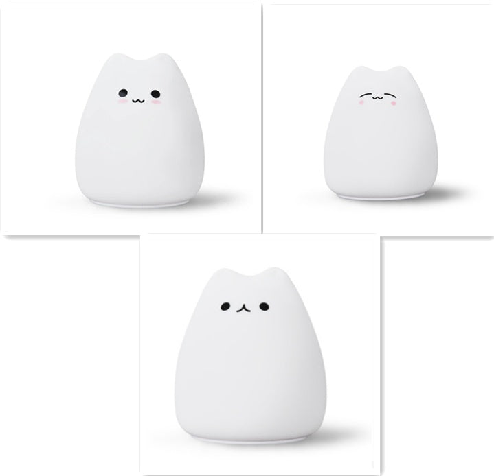 Blazzon CozyGlow Kids Night Light – Silicone, Touch & USB