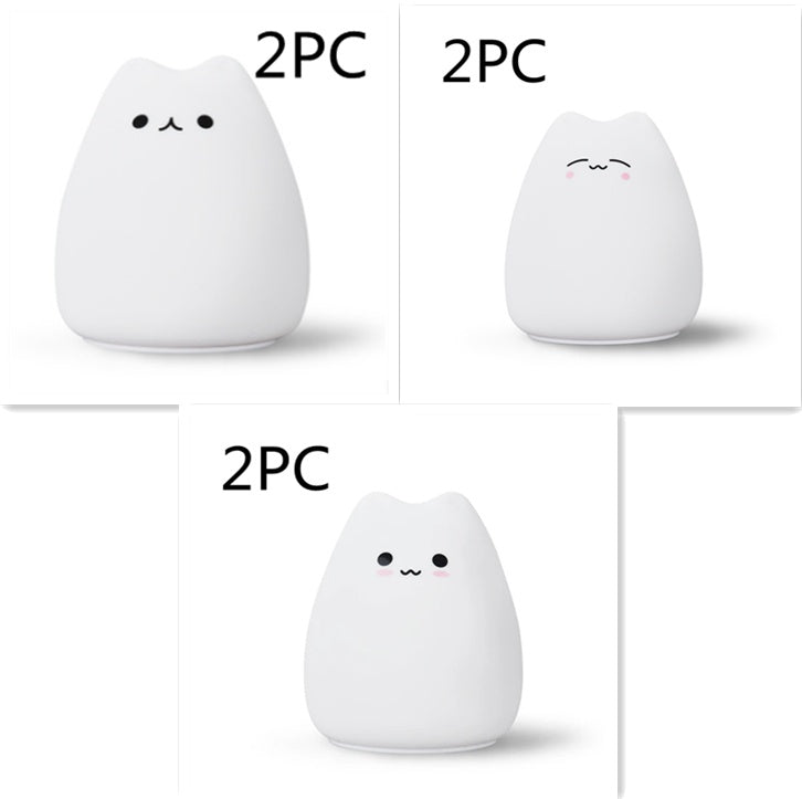 Blazzon CozyGlow Kids Night Light – Silicone, Touch & USB