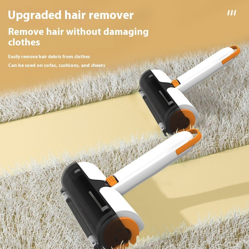 2‑in‑1 Portable Washable Pet Hair Removal Roller – Reusable Lint Brush