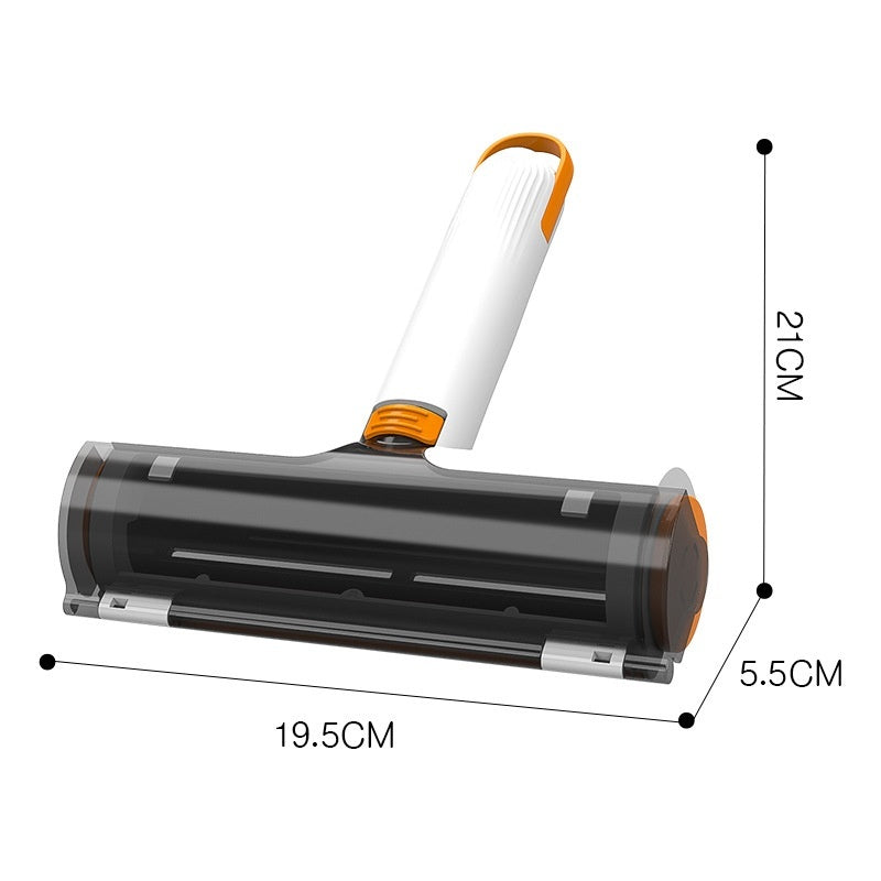 2‑in‑1 Portable Washable Pet Hair Removal Roller – Reusable Lint Brush